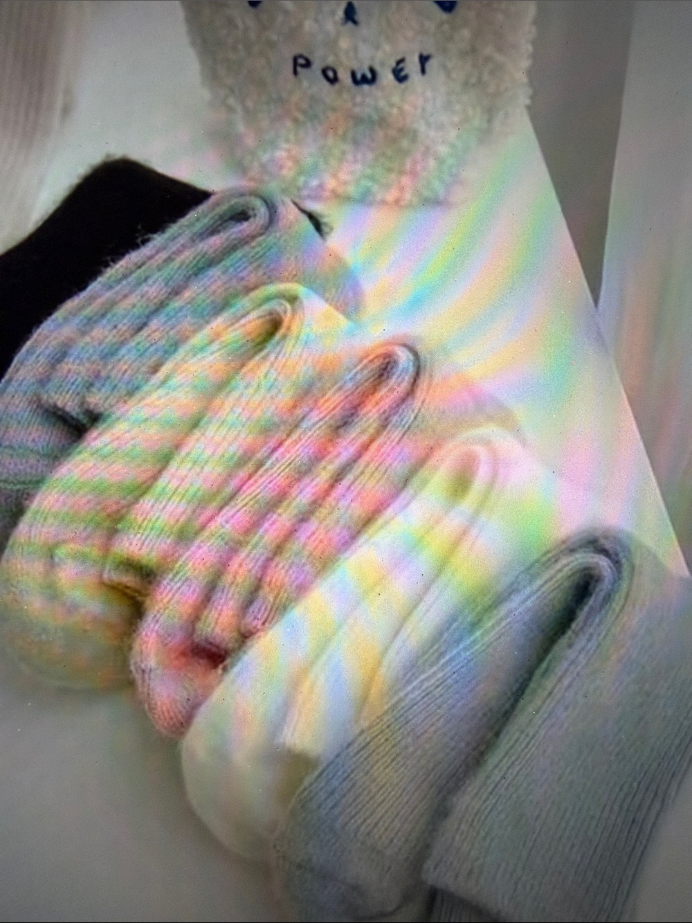 Cashmere socks 2pairs - Neutral Tones. 🆕